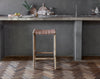 nkuku CHAIRS STOOLS & BENCHES Adembi Woven Leather Counter Stool