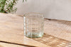 nkuku GLASSWARE Adhit Glass Tumbler - Clear - Set of 4