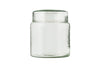 nkuku CHRISTMAS DECORATIONS Adisa Bauble Jar - Mixed Green & Clear