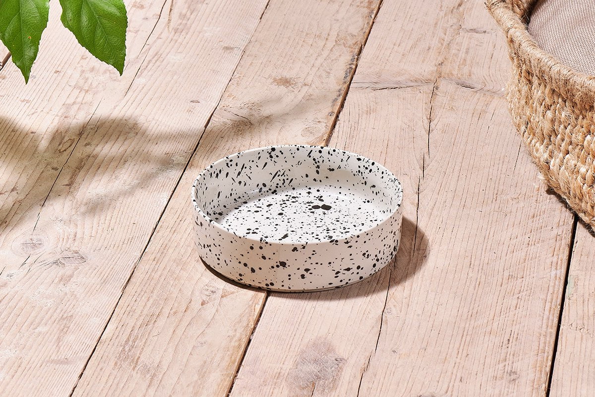 nkuku PET Ama Ceramic Pet Bowl - Medium