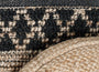 Nkuku RUGS Ambara Jute Runner - Black & Natural