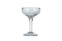 Nkuku Glassware Anara Etched Champagne Glass - Clear (Set of 4)