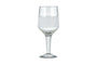 Nkuku GLASSWARE Anara Etched Wine Glass - Clear - Set of 4 - Large