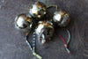 Nkuku Christmas Decorations Antique Gold Baubles (Set of 4)