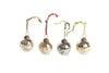 Nkuku Christmas Decorations Antique Gold Baubles (Set of 4)