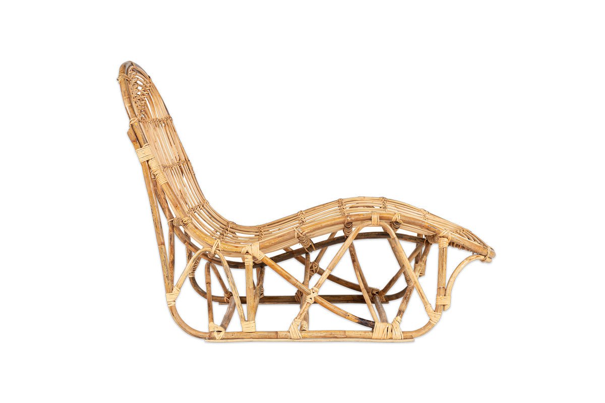 nkuku OUTDOOR LIVING Arlia Rattan Lounger