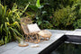 nkuku OUTDOOR LIVING Arlia Rattan Lounger