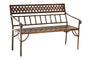 Nkuku OUTDOOR LIVING Bahula Decorative Iron Bench