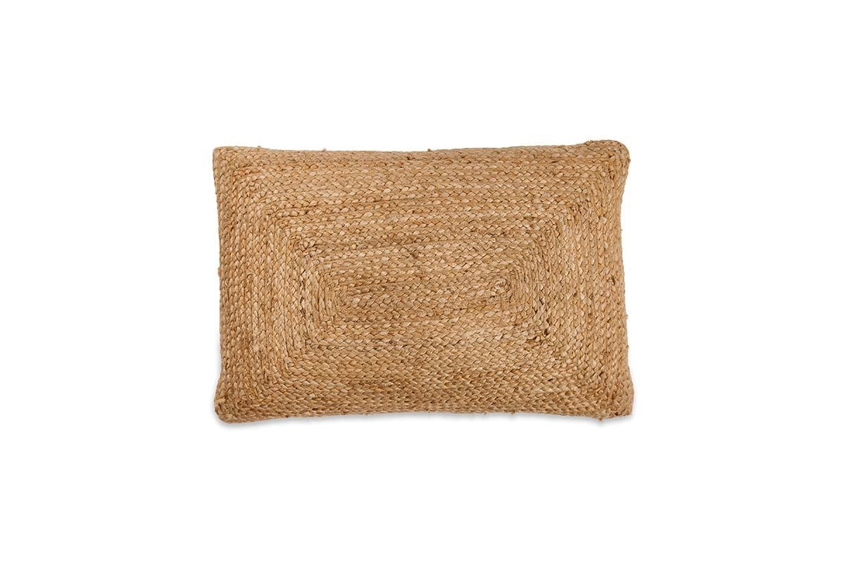 Nkuku TEXTILES Barjora Braided Hemp Cushion Cover