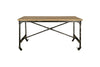 Nkuku TABLES Benia Iron & Reclaimed Wood  Desk