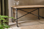 Nkuku TABLES Benia Iron & Reclaimed Wood  Desk