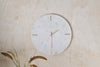 Nkuku Decorative Accessories Besa Marble Clock - White