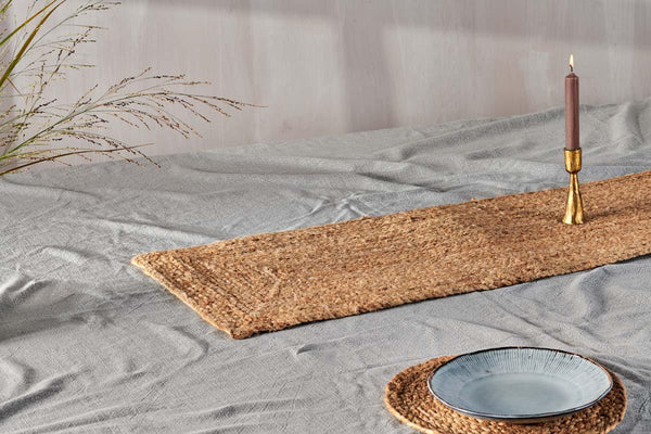 Nkuku TABLE ACCESSORIES Braided Hemp Table Runner