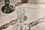 Nkuku CANDLES HOLDERS & LANTERNS Buran Glass Candlestick - Clear - One Size