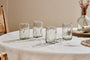 nkuku GLASSWARE Chandani Tumbler Tall - Clear - Set of 4