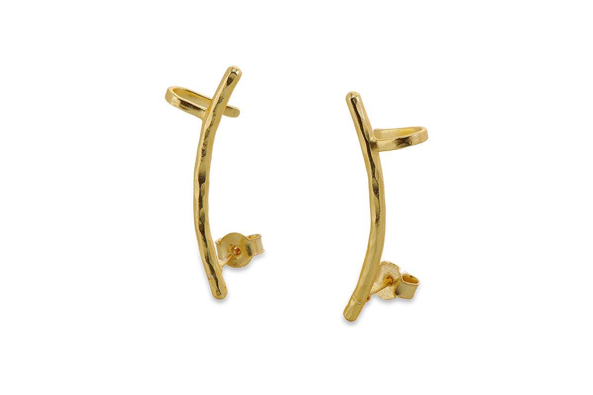 Nkuku Jewellery & Accessories Chandpara Ear Climber Pair