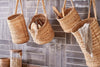 Nkuku STORAGE & BASKETS Chapad Hemp Wide Wall Hung Basket