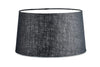 nkuku LAMPS AND SHADES Copy of Dia Jute Lampshade - Ink (NEW)