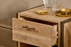 Nkuku FURNITURE Dasai Mango Wood Bedside Table