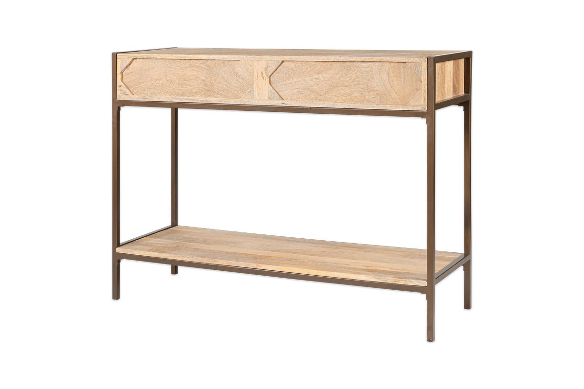 nkuku TABLES Dasai Mango Wood Console Table