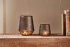 nkuku CANDLES HOLDERS & LANTERNS Dera Etched Glass Tealight