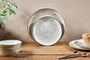 nkuku TABLEWARE Dhanuk Dinner Plate - Cream