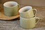 Nkuku TABLEWARE Ela Mug - Sage Green - Set of 2