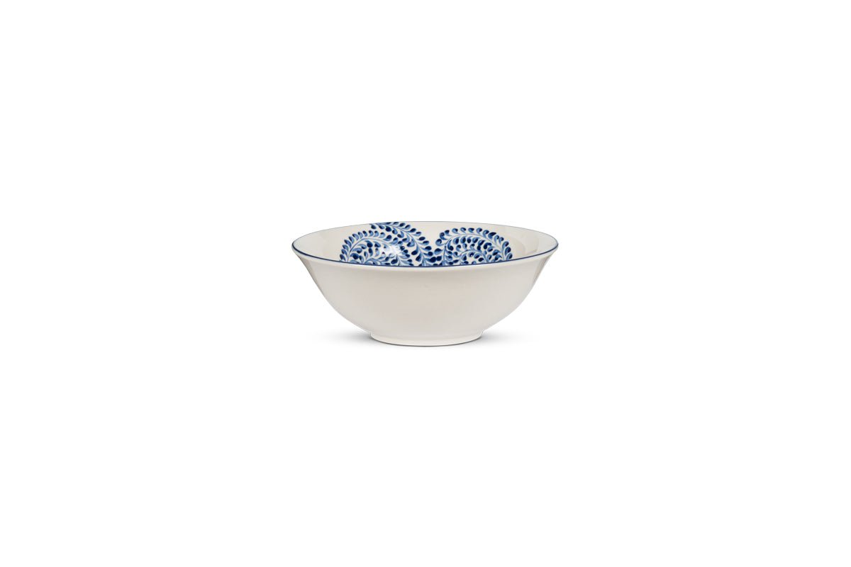 nkuku TABLEWARE Eshani Cereal Bowl - Indigo