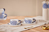 nkuku TABLEWARE Eshani Cup & Saucer - Indigo