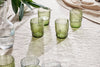 nkuku GLASSWARE Fali Tumbler - Olive - Set Of 4