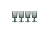 nkuku GLASSWARE Fali Wine Glass - Blue - Set of 4