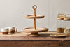 nkuku SERVEWARE Gavivi Mango Wood Cake Stand