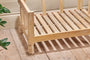 nkuku PET Hatira Mango Wood Pet Bed - Natural - Large