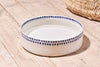 nkuku PET Indigo Drop Ceramic Pet Bowl - Large