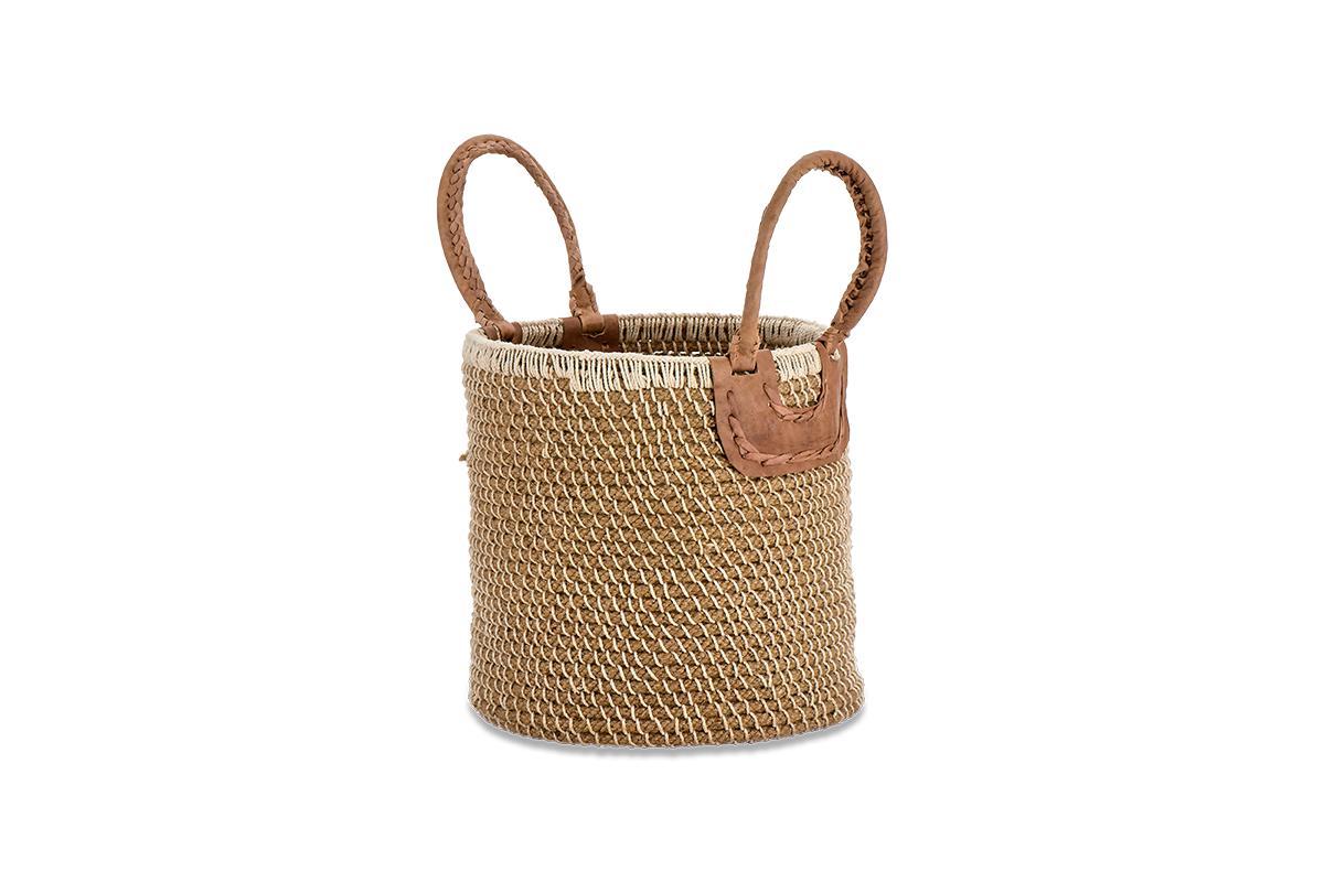 Nkuku Storage & Baskets Indra Coil Basket - Natural