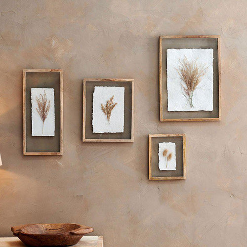 Nkuku Photo Frames Indu Mango Wood Photo Frames - Light Brown