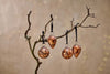 Nkuku CHRISTMAS DECORATIONS Jalshara Baubles - Antique Copper (Set of 4)