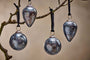 Nkuku CHRISTMAS DECORATIONS Jalshara Baubles - Antique Smoke (Set of 4)