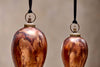 Nkuku CHRISTMAS DECORATIONS Jalshara Giant Bauble Drop - Antique Copper