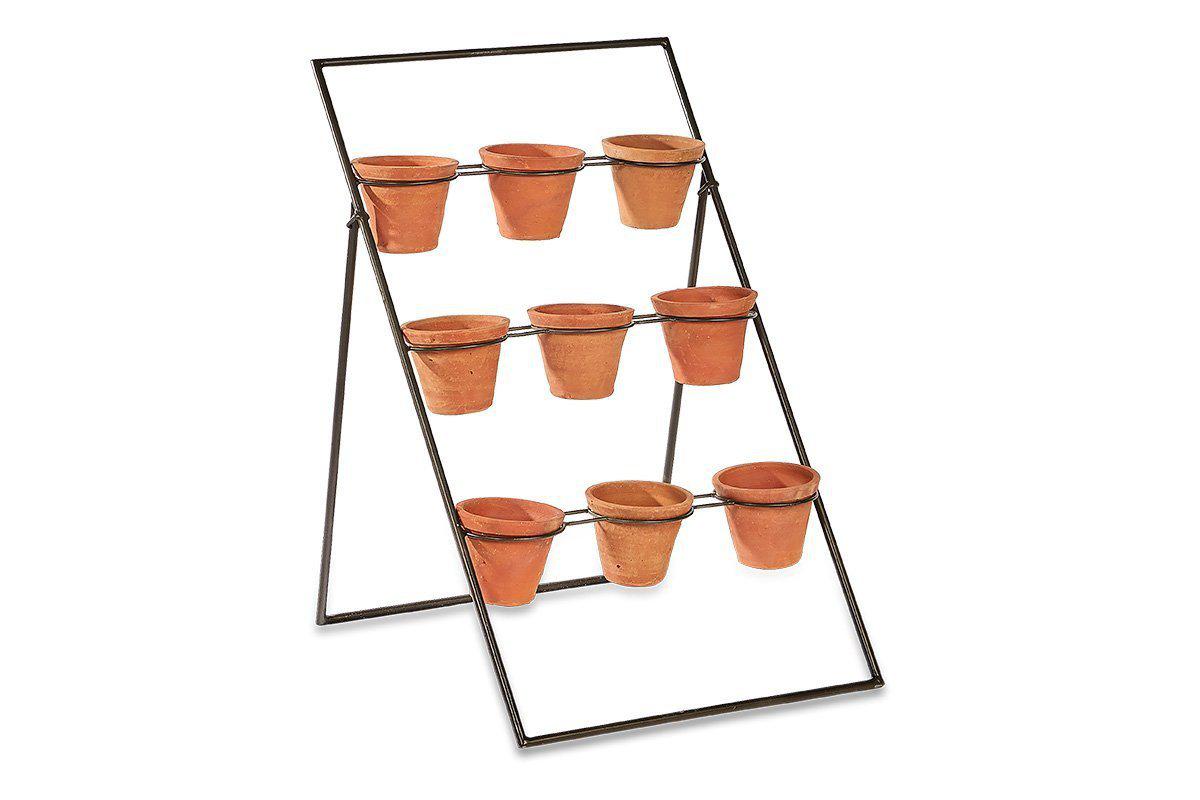 Jara Terracotta Planter Stand