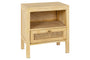 Nkuku STORAGE FURNITURE Kanz Mango Wood Bedside Table