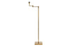 nkuku LAMPS AND SHADES Kara Floor Lamp - Brass