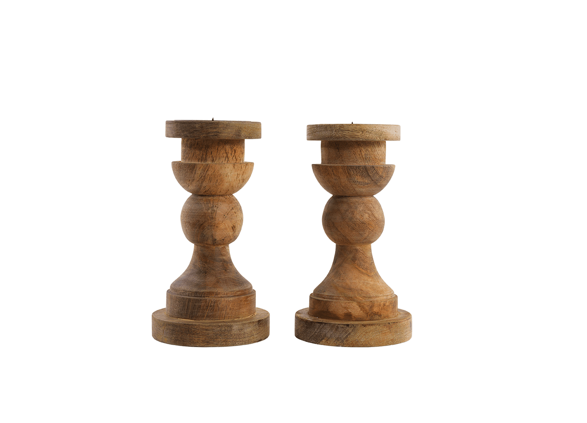 nkuku CANDLES HOLDERS & LANTERNS Kibibi Candle Stick