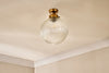 nkuku LIGHTS Konnie Bathroom Ceiling Lamp Globe - Clear