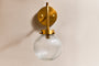 nkuku LIGHTS Konnie Bathroom Wall Lamp Globe - Clear