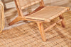 Nkuku FURNITURE Madrisana Acacia & Rattan Woven Chair