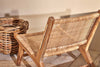 Nkuku FURNITURE Madrisana Acacia & Rattan Woven Chair