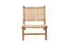 Nkuku FURNITURE Madrisana Acacia & Rattan Woven Chair