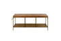 Nkuku STORAGE FURNITURE Mahi Iron & Leather bench