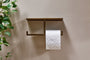 nkuku STORAGE & HANGING ACCESSORIES Mahi Wall Mounted Toilet Roll Holder